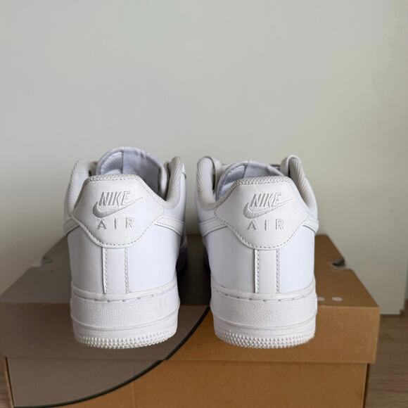 Nike Air Force 1 ‘Triple White’ Men Sneakers- SZ 9.5 main image 6